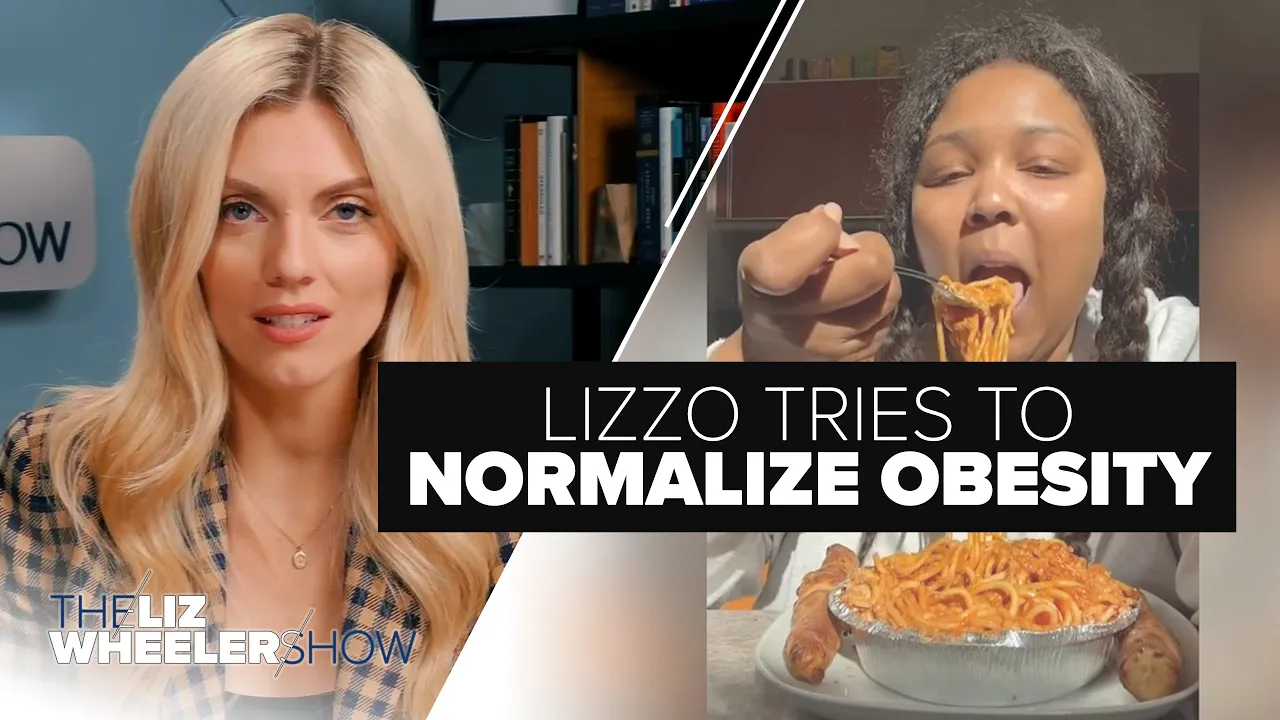 Lizzo eat spaghetti in a viral TikTok video