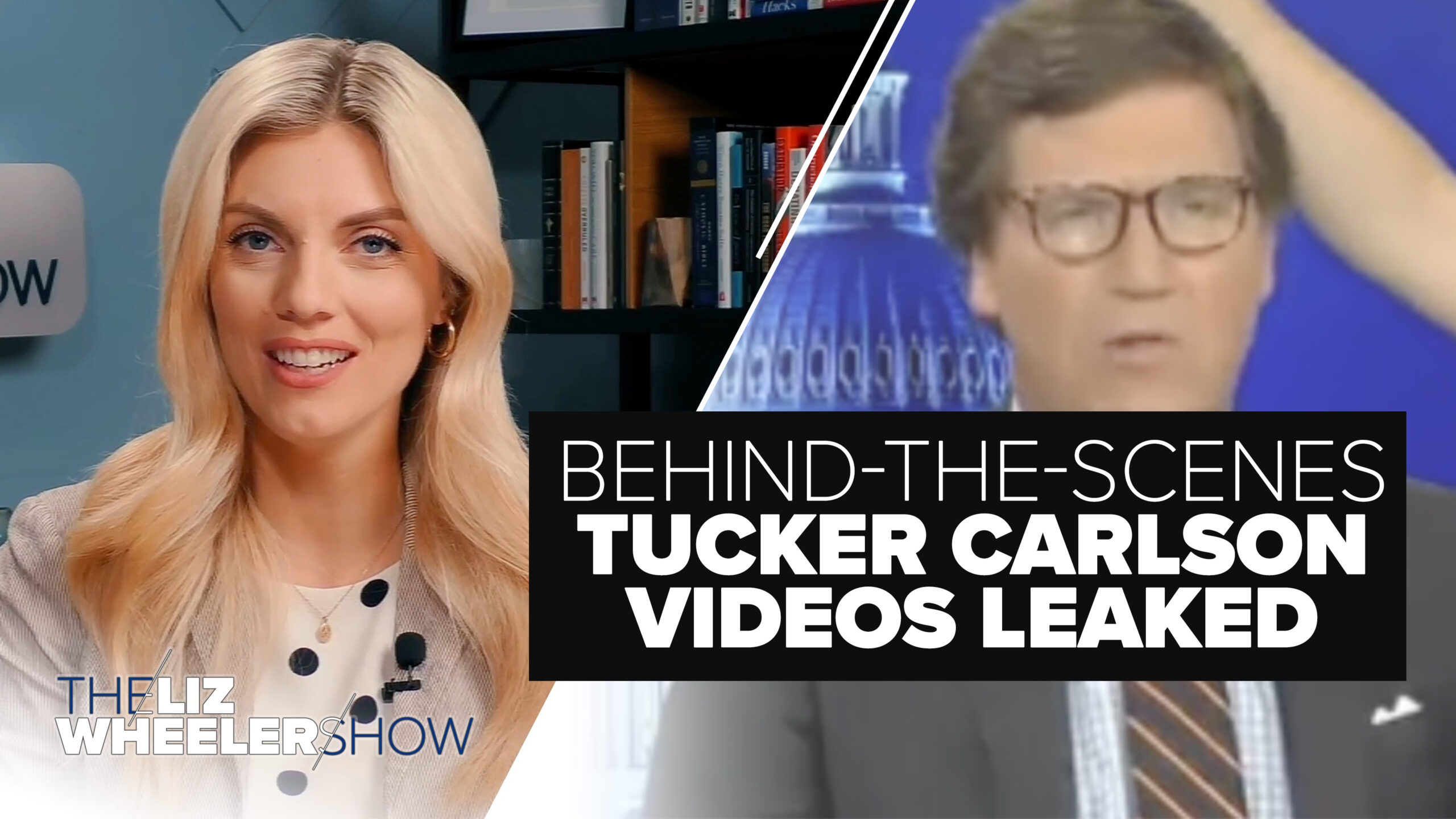 Tucker Carlson appears on his former show with Fox News