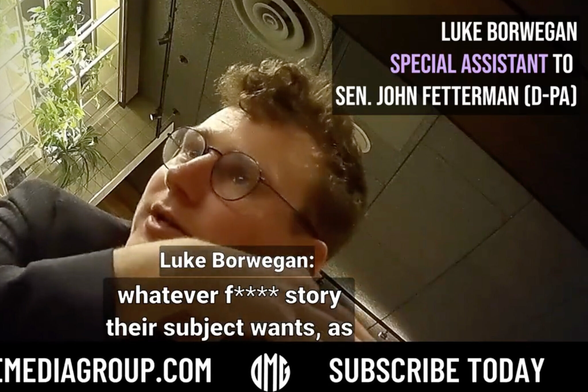 In a recent undercover O’Keefe Media Group video, Luke Borwegan, a special assistant to John Fetterman, reveals information about how they select journalists to cover Fetterman and what the Senator’s stance on the Second Amendment is. 