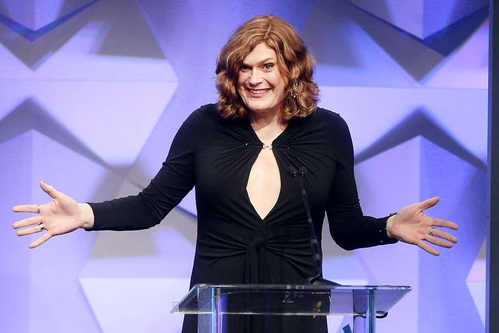 Lilly Wachowski after transitioning from a male (Andy) to female.