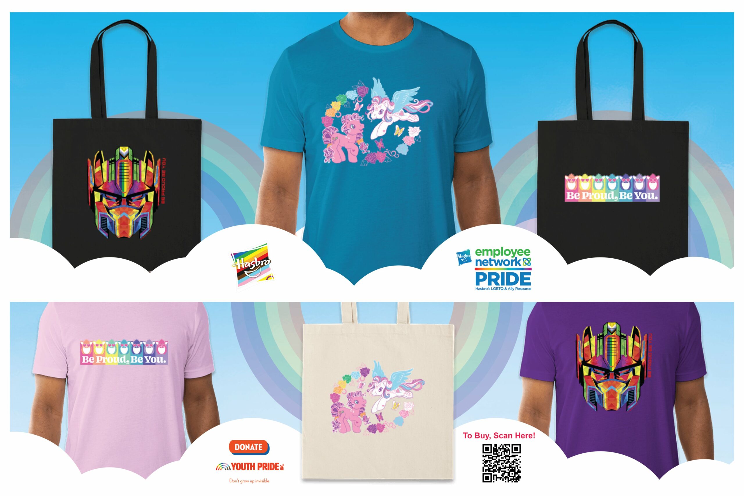 In celebration of Pride Month, Hasbro, the parent company of popular children's toy brands, has introduced LGBT-themed products associated with Transformers, G.I. Joe, and Dungeons & Dragons.