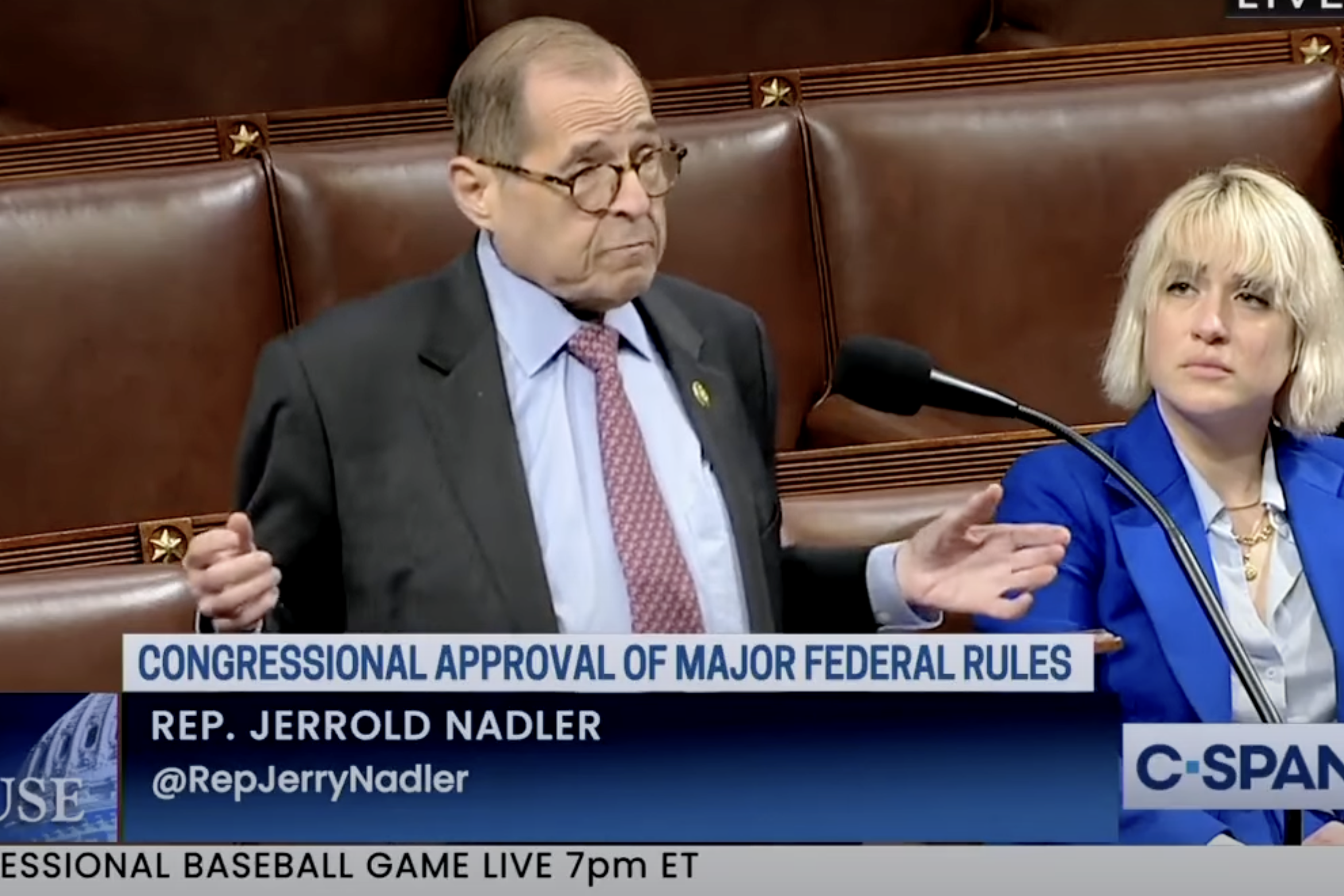 During a speech on the House floor, Representative Jerry Nadler (D., N.Y.) expressed his backing for mask mandates for children under the age of two. Nadler argued that parents should have made it mandatory for their young children to wear masks.