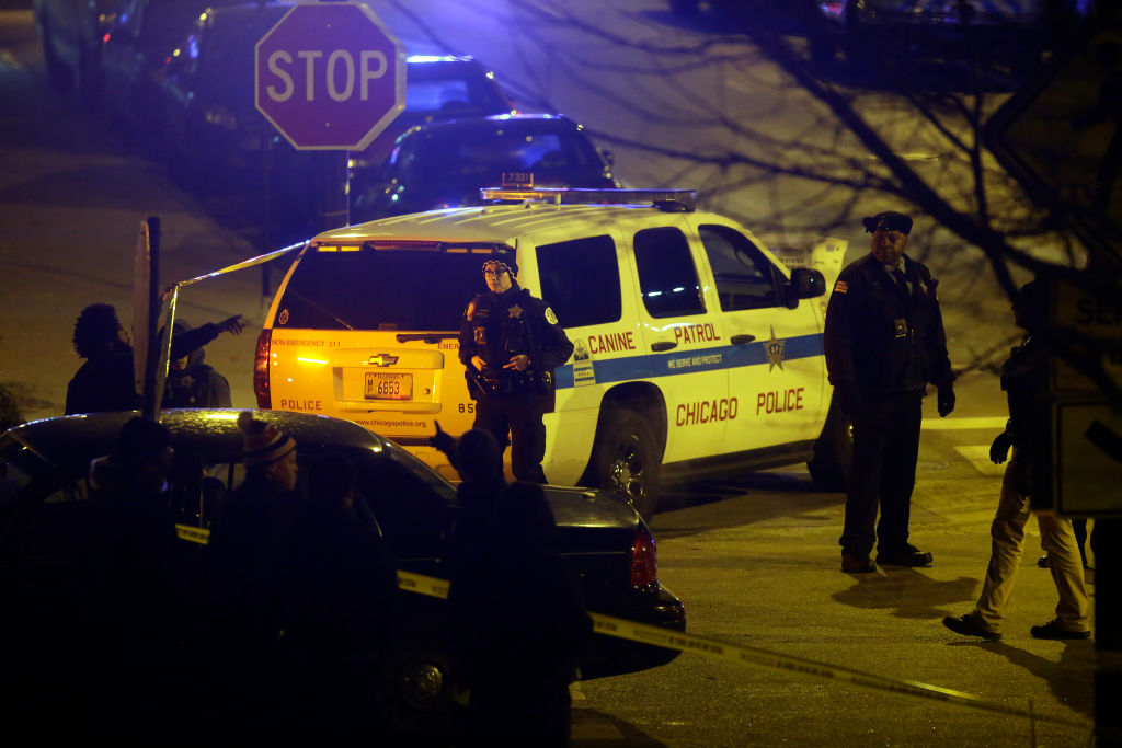 Chicago police respond to shootings, violence