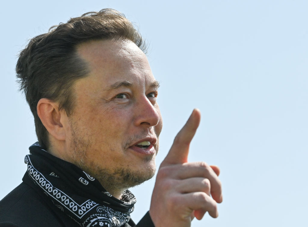 Elon Musk Visits Site Of New Tesla Gigafactory In Germany.