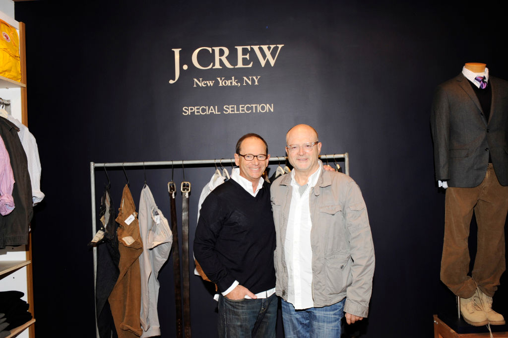 New York City J. Crew Store Opening.