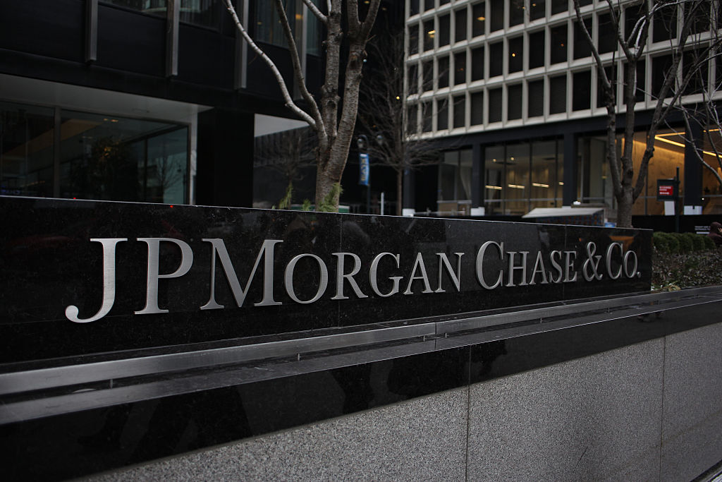 The JP Morgan Chase Tower in Park Avenue, Midtown, Manhattan, New York. JPMorgan Chase & Co. is an American multinational banking and financial services holding company. It is the largest bank in the United States.