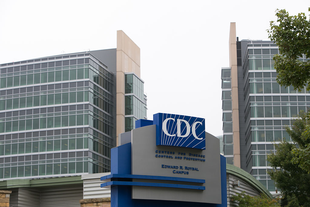 Exterior of the Centers for Disease Control and Prevention (CDC) headquarters is seen on October 13, 2014 in Atlanta, Georgia.