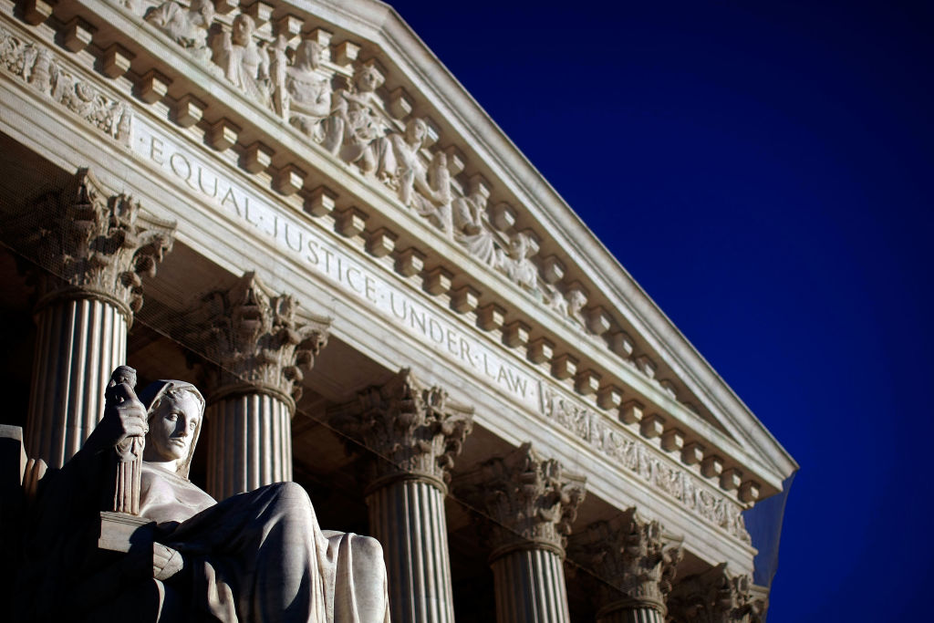 The U.S. Supreme Court is shown February 5, 2009 in Washington, DC.
