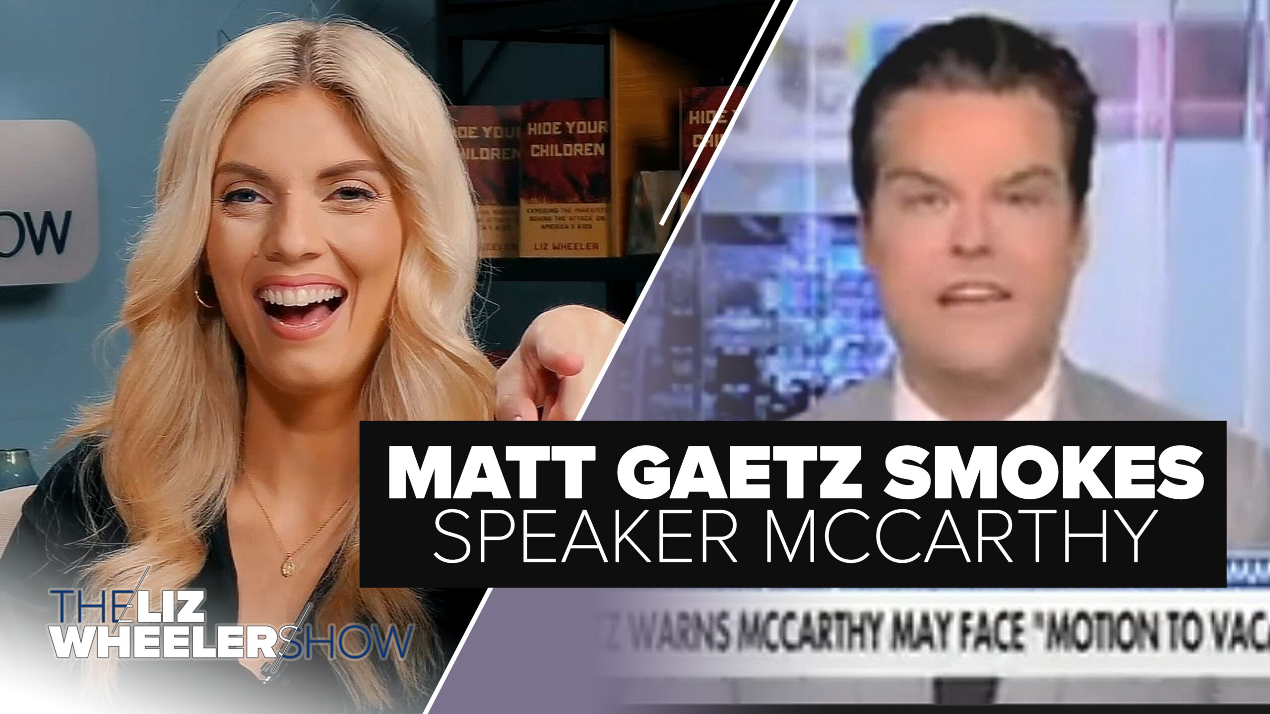 Matt Gaetz appears on a Fox News interview