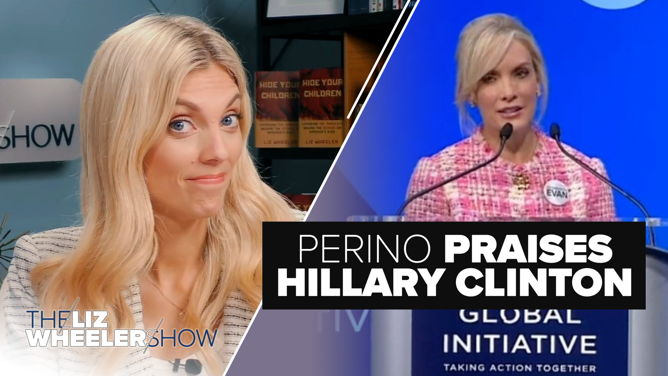 Fox News host Dana Perino appears at a Hillary Clinton event